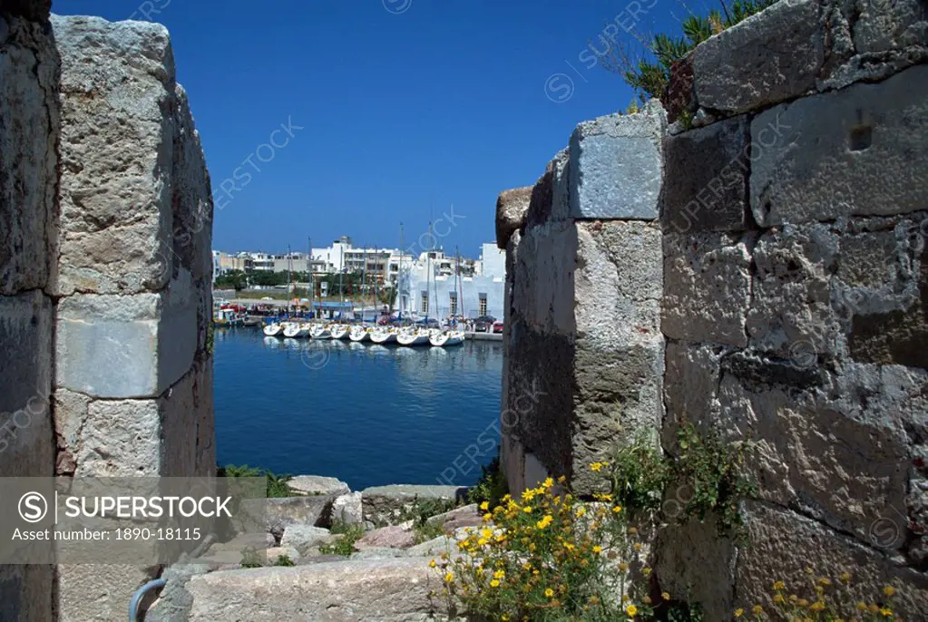View from Knights Castle, Kos, Dodecanese, Greek Islands, Greece, Europe