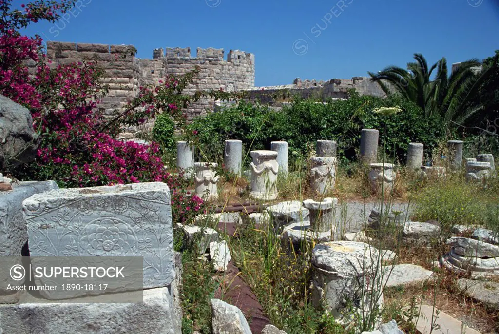 Knights Castle, Kos, Dodecanese, Greek Islands, Greece, Europe