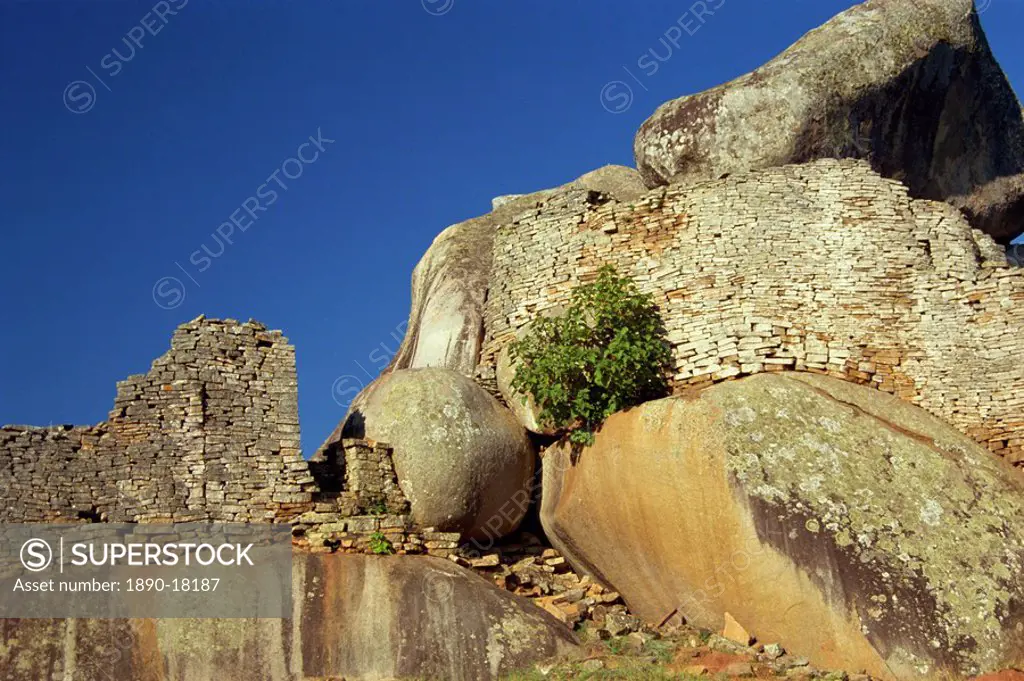 Hill Complex, Great Zimbabwe, UNESCO World Heritage Site, Zimbabwe, Africa