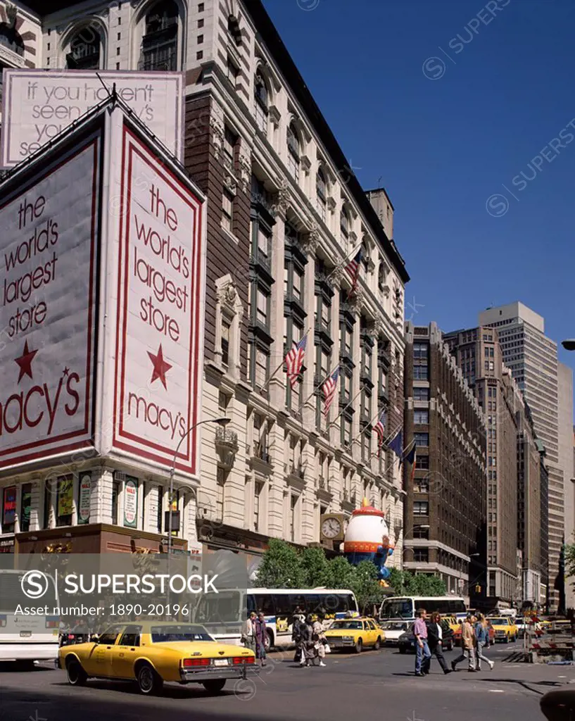 Macy´s department store, New York City, New York, United States of America USA, North America