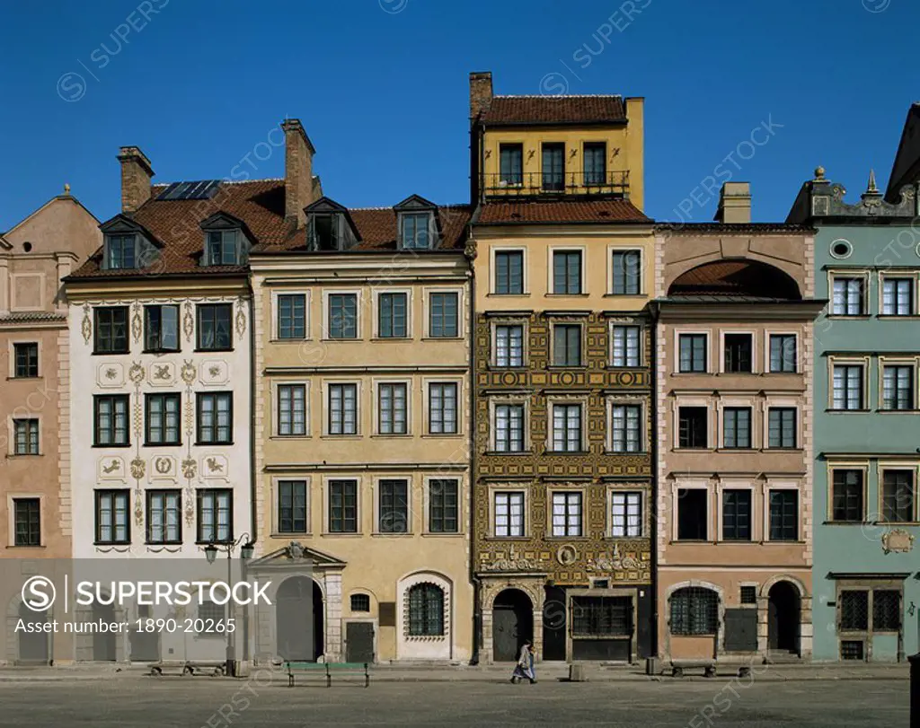 Starezawasto Old Town, Warsaw, Poland, Europe