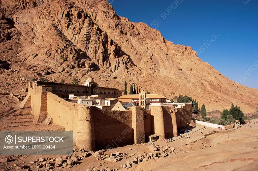 St. Catherine´s Monastery, UNESCO World Heritage Site, Sinai, Egypt, North Africa, Africa