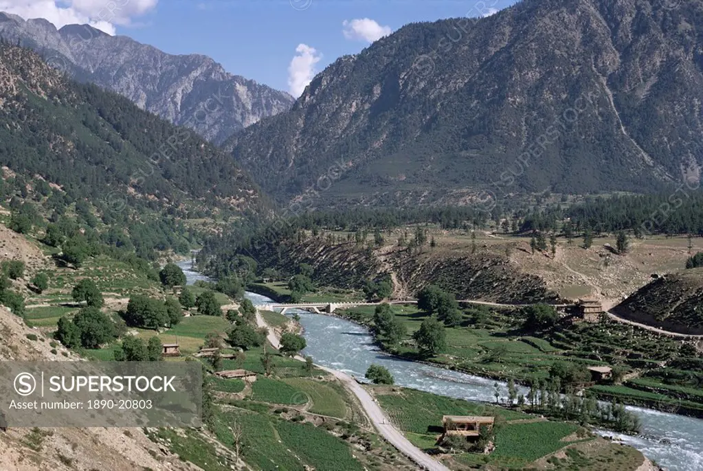 Village of Kacak, northern Swat Valley, Pakistan, Asia