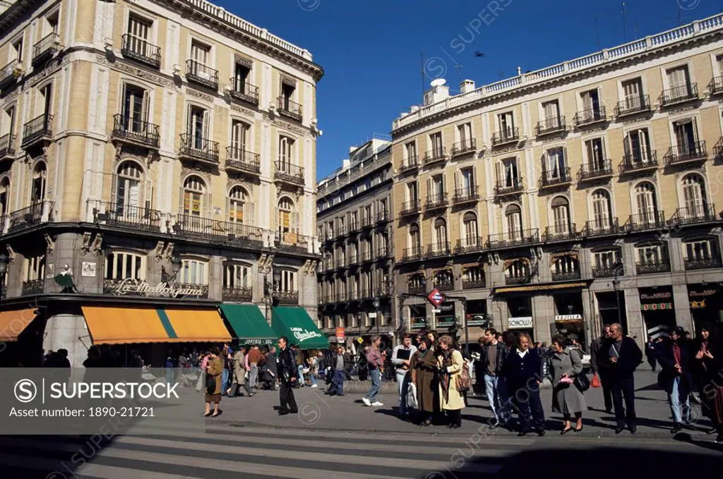 Puerta del Sol, Madrid, Spain, Europe
