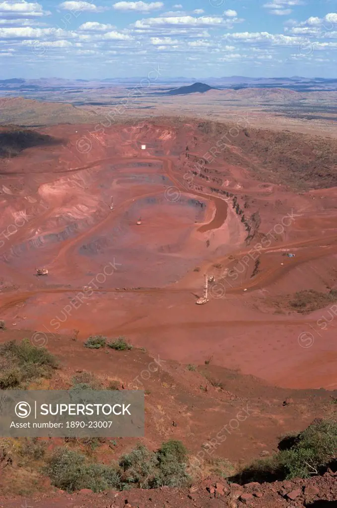 Tom Price Iron Ore Mines, Western Australia, Australia, Pacific