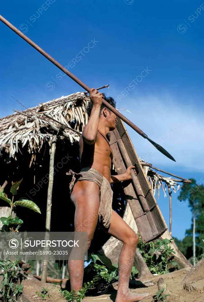 Kahukakahon warrior, Koloko, Sulawesi, Indonesia, Southeast Asia, Asia