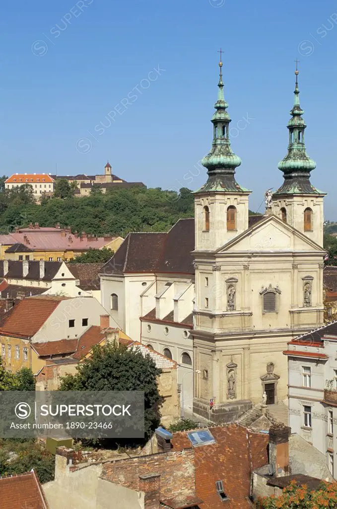 Church of Poor Clares, Castle, Bratislava, Slovakia, Europe