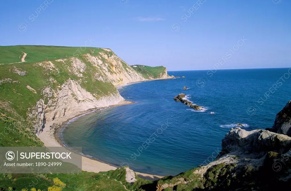 St. Oswald´s Bay and Brandy Bay, Dorset, England, United Kingdom, Europe