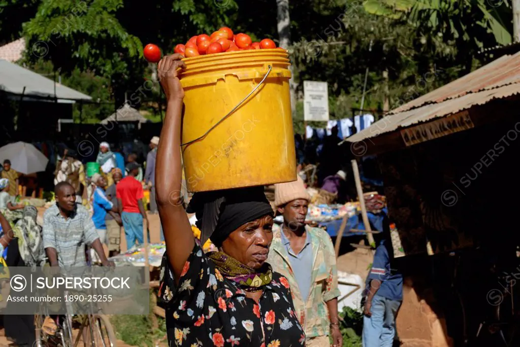 Market, Lushoto, Tanzania, East Africa, Africa