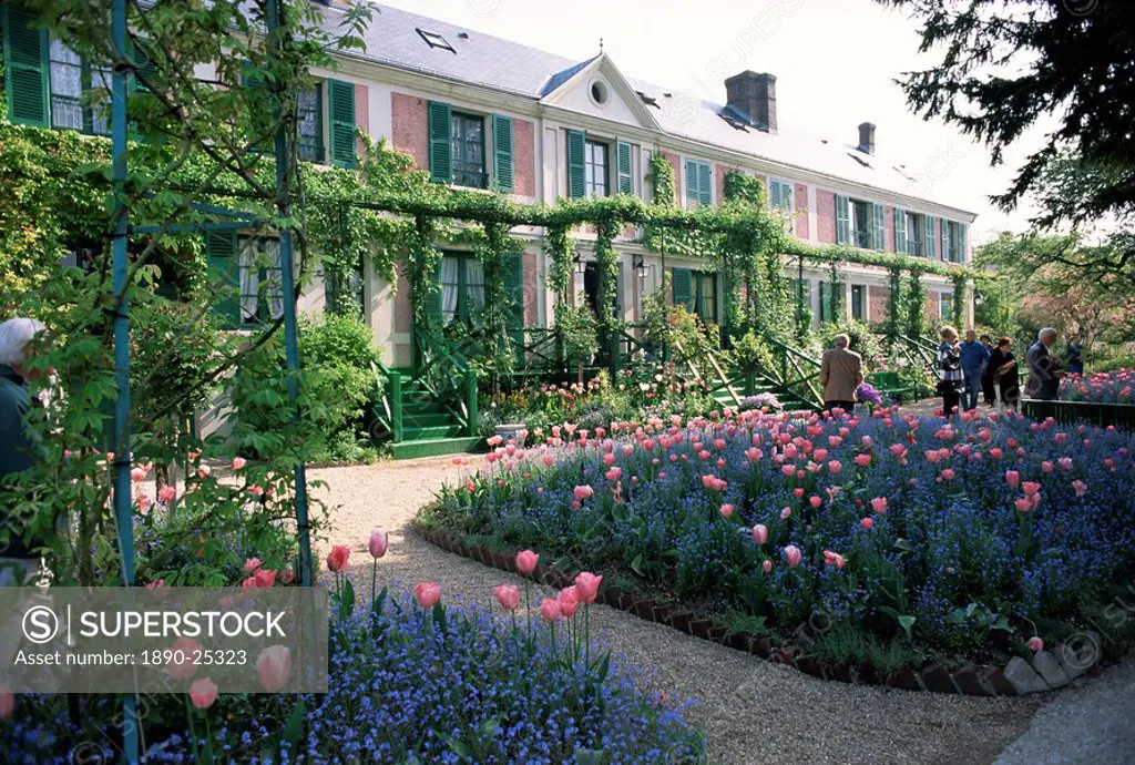 Monet´s house and garden, Giverny, Haute Normandie Normandy, France, Europe
