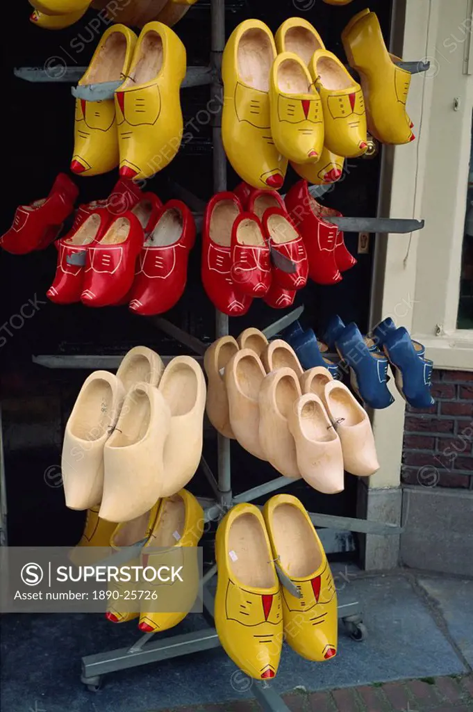 Clogs for sale, Holland, Europe
