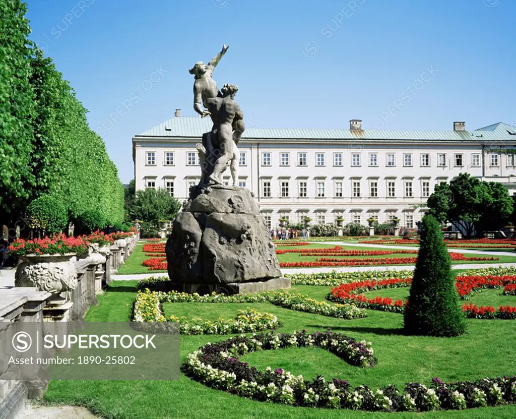 Mirabell Gardens, UNESCO World Heritage Site, Salzburg, Austria, Europe