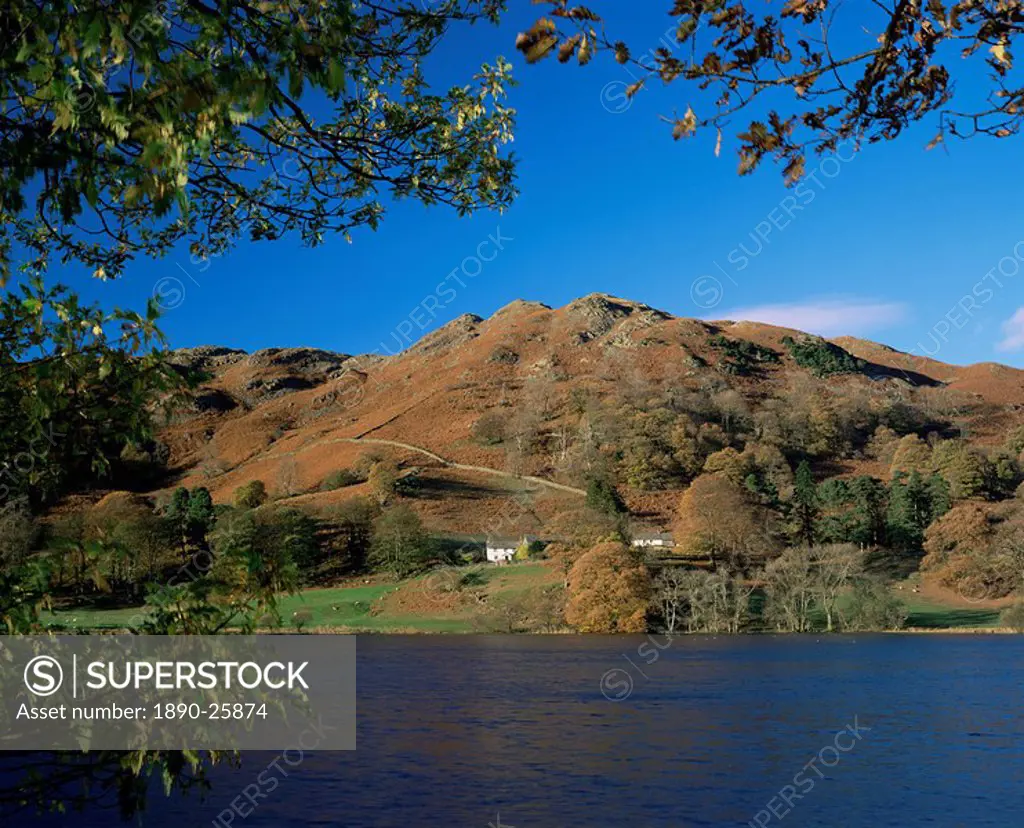Loughrigg Tarn and Fell, Lake District National Park, Cumbria, England, United Kingdom, Europe