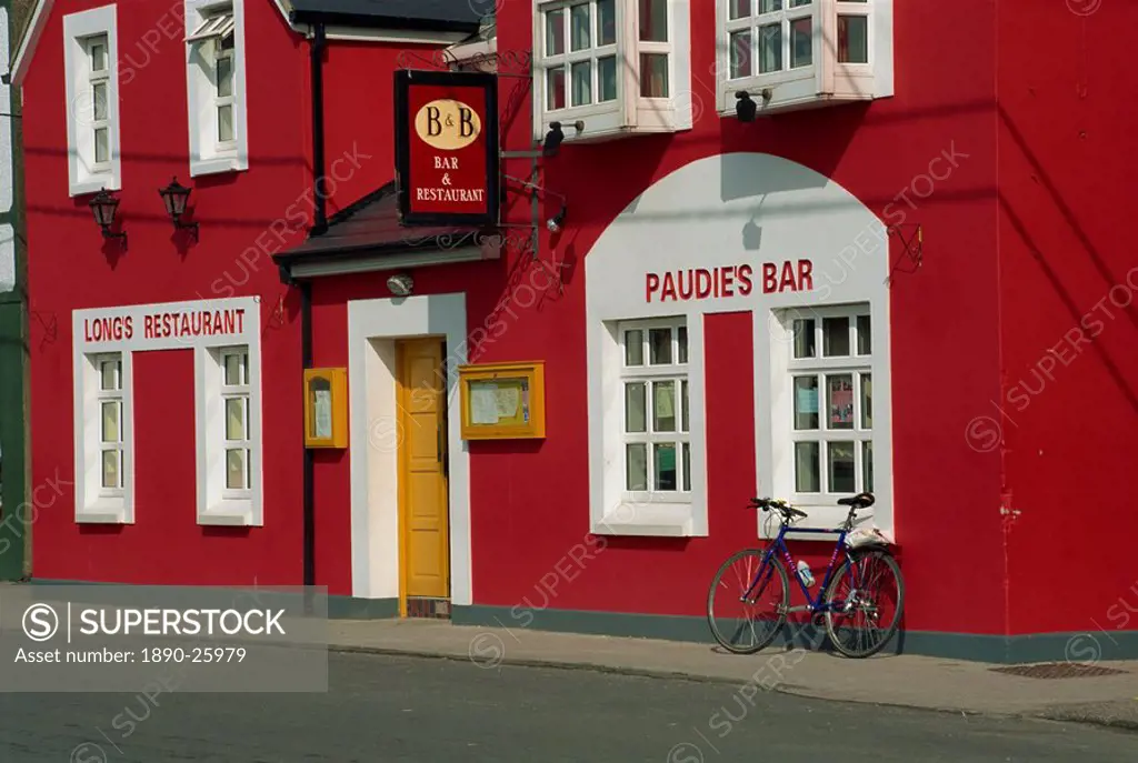 Long´s Restaurant and Paudie´s Bar, Dingle, County Kerry, Munster, Republic of Ireland, Europe