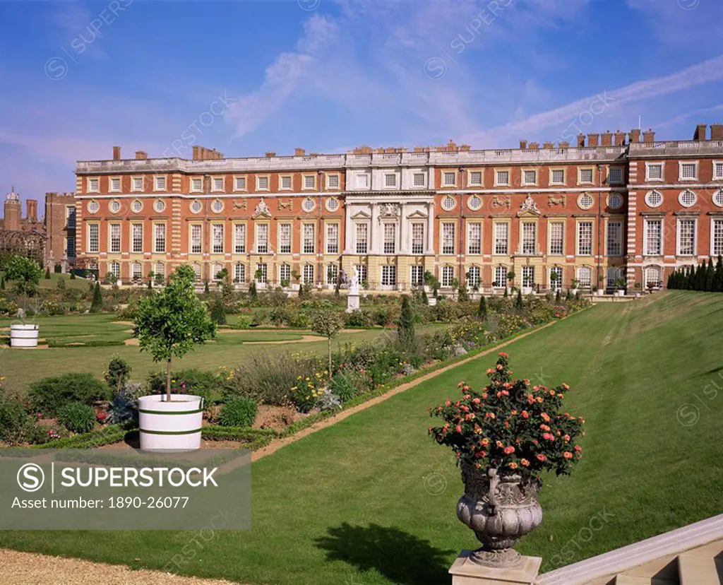 Hampton Court Palace, Greater London, England, United Kingdom, Europe