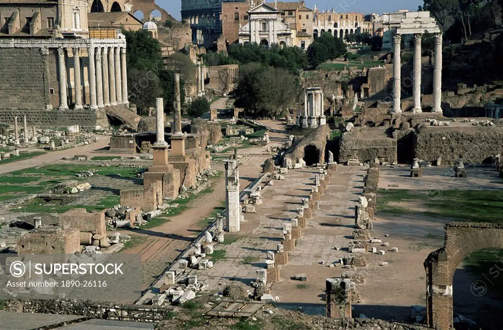 Roman Forum, Rome, Lazio, Italy, Europe