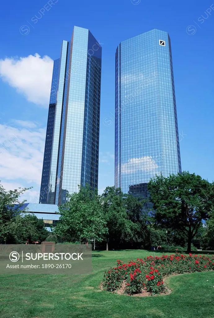 Deutsche Bank, Frankfurt, Germany, Europe