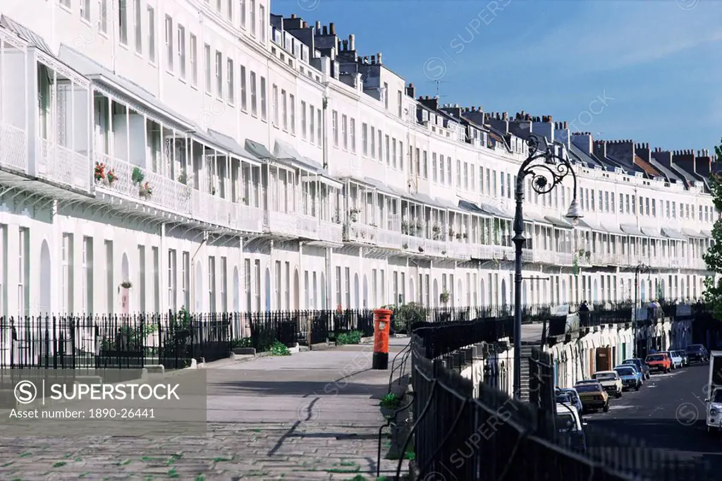 Royal York Crescent, Bristol, England, United Kingdom, Europe