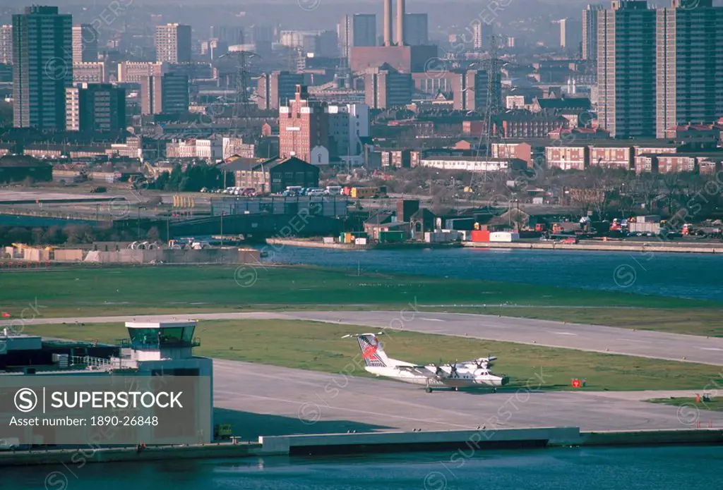London City Airport, Docklands, London, England, United Kingdom, Europe