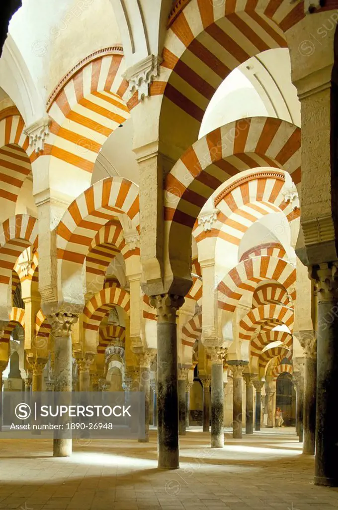 The Great Mosque, UNESCO World Heritage Site, Cordoba, Andalucia Andalusia, Spain, Europe