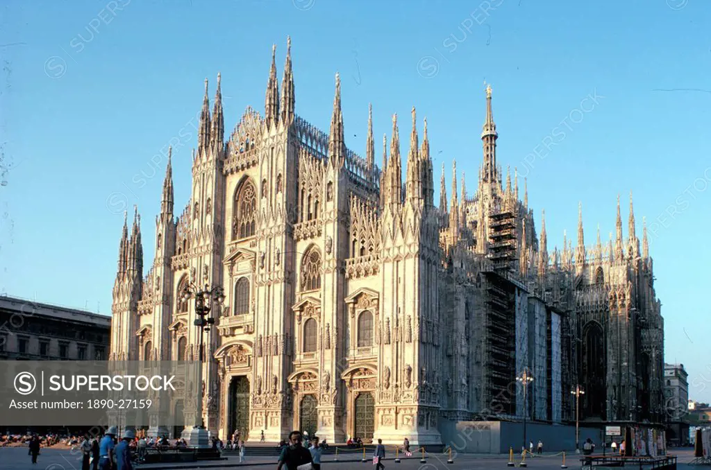 Milan cathedral, Milan, Lombardy, Italy, Europe