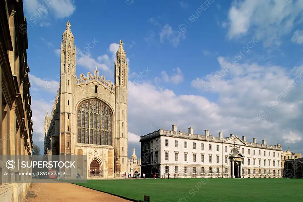 King´s College, Cambridge, Cambridgeshire, England, United Kingdom, Europe
