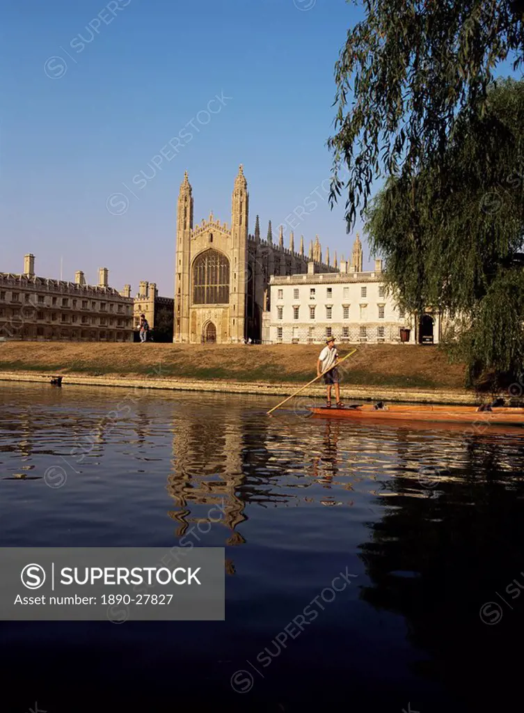 Kings College Chapel, Cambridge, Cambridgeshire, England, United Kingdom, Europe