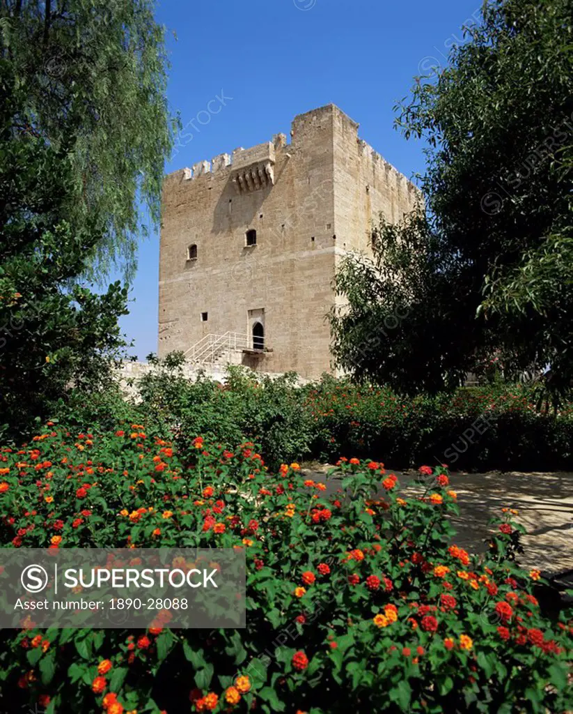 Kolossi Castle, Limassol, Cyprus, Europe