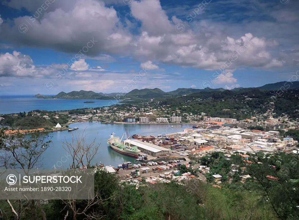 Castries, St. Lucia, Windward Islands, West Indies, Caribbean, Central America