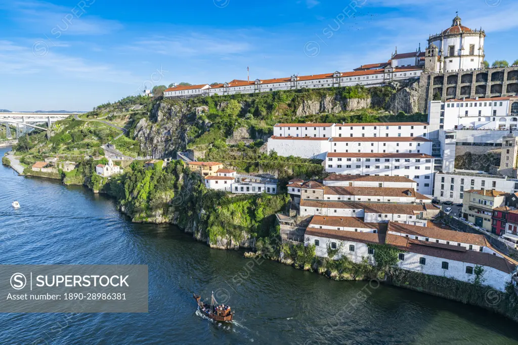 Serra do Pilar Monastery, UNESCO World Heritage Site, Porto, Norte, Portugal, Europe