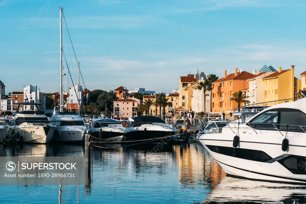 Known as the Capital of World Sailing, Vilamoura Marina, Portugal's largest marina, Algarve, Portugal, Europe