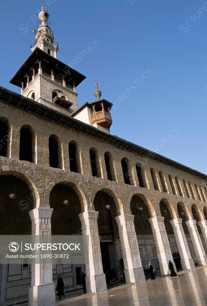 Umayyad Omayyad mosque, UNESCO World Heritage Site, Damascus, Syria, Middle East