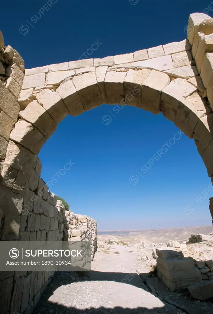 Crusader castle, Shoubek, Jordan, Middle East
