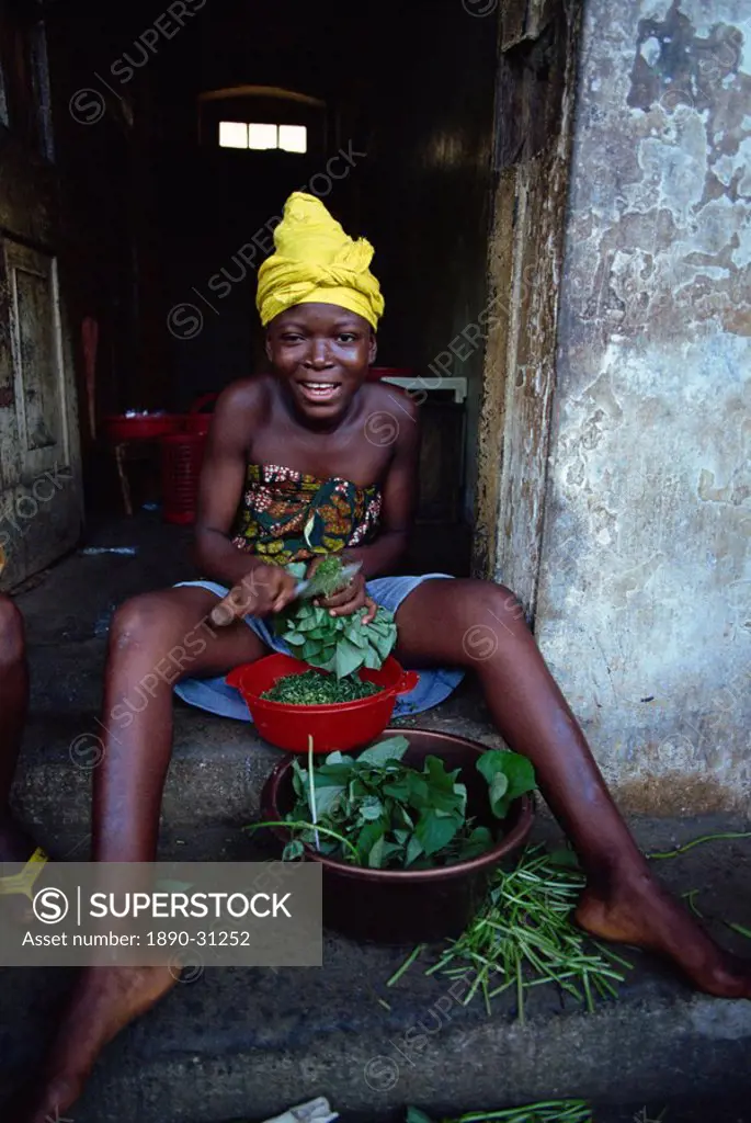 Tower Hill slum, Freetown, Sierra Leone, West Africa, Africa