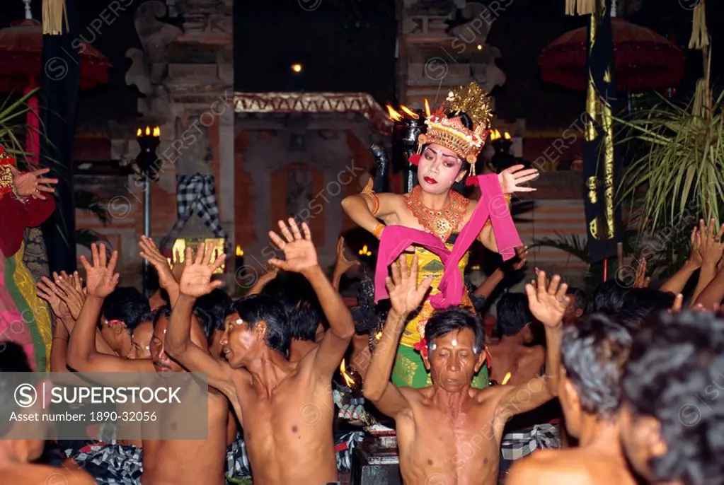 Kecak dance, Bali, Indonesia, Southeast Asia, Asia