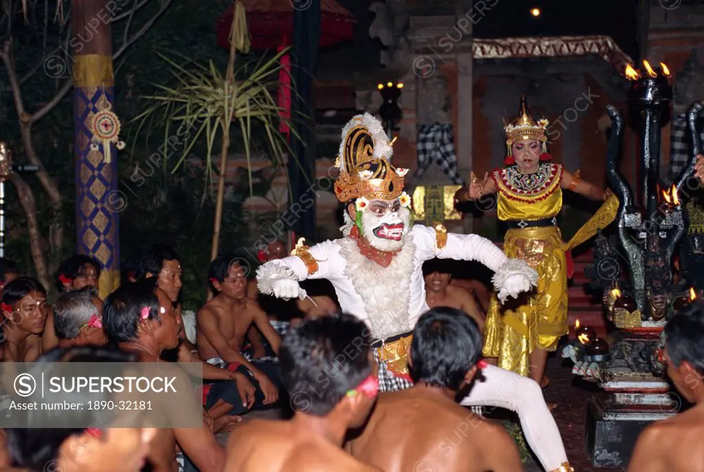 Kecak dance, Bali, Indonesia, Southeast Asia, Asia