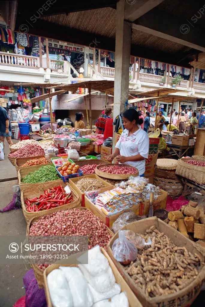 Ubud market, Bali, Indonesia, Southeast Asia, Asia