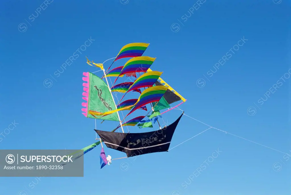 Kites, Sanur Beach, Bali, Indonesia, Southeast Asia, Asia