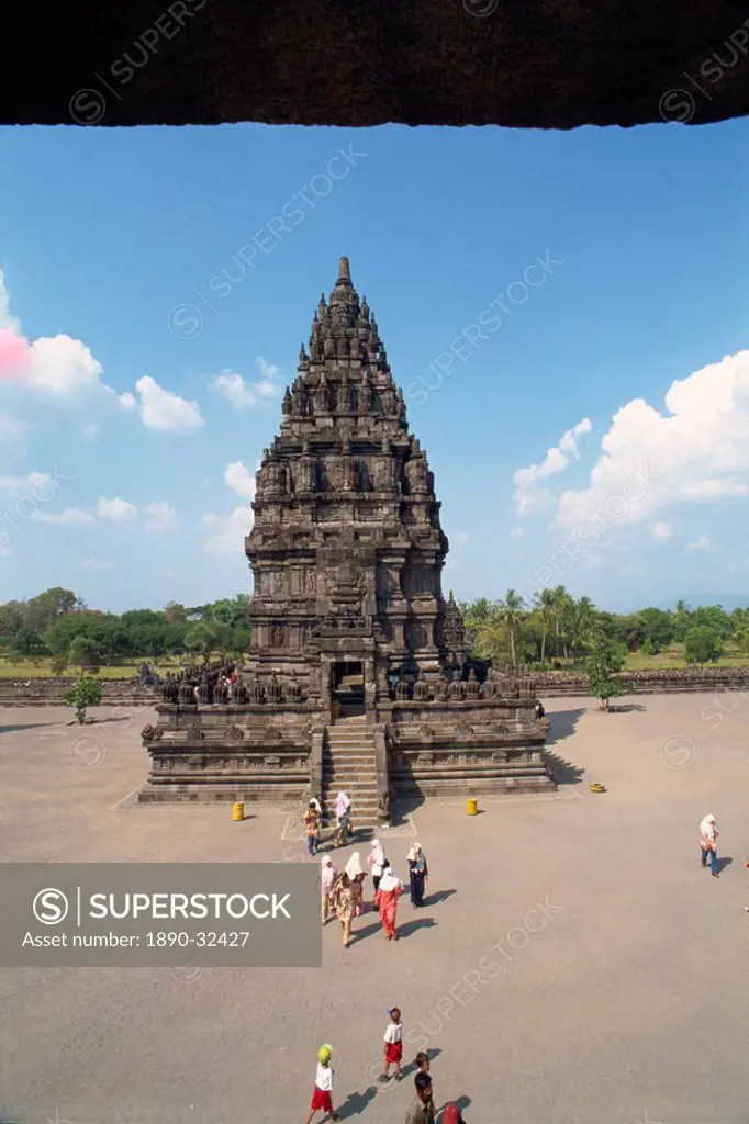 Hindu temple, Prambanan, UNESCO World Heritage Site, Java, Indonesia, Southeast Asia, Asia