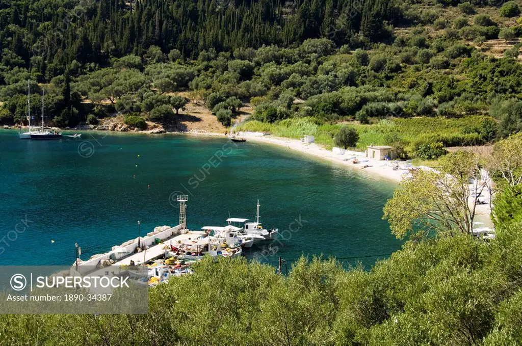 Poli Bay, Vathy, Ithaka, Ionian Islands, Greece, Europe