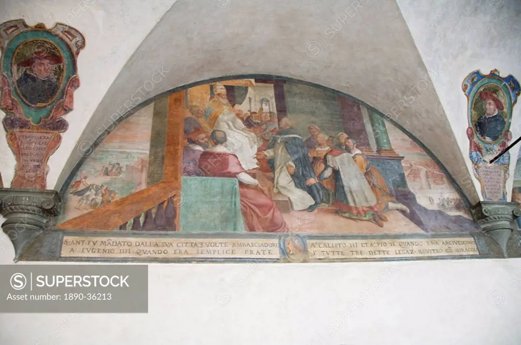 Frescoes by Fra Angelico, San Marco, Florence Firenze, Tuscany, Italy, Europe