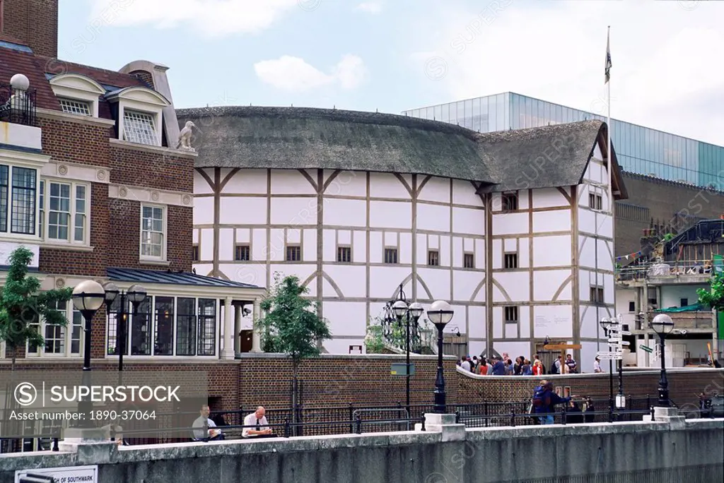 New Globe Theatre, Bankside, London, England, United Kingdom, Europe