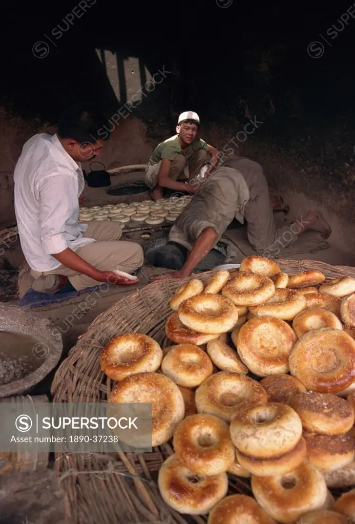 Baker, Kashgar, Xinjiang Province, China, Asia