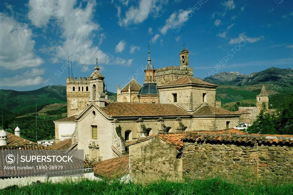 Monastery of Guadalupe, Guadalupe, Caceres, UNESCO World Heritage Site, Extremadura, Spain, Europe