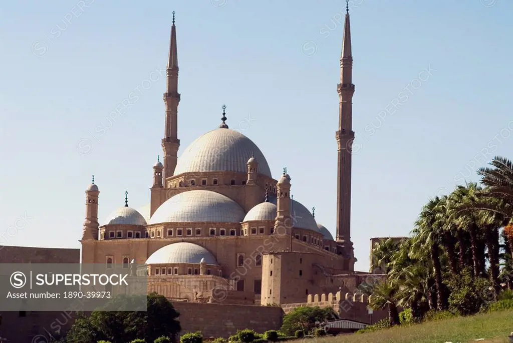 Mosque of Mohammed Ali, The Citadel, Cairo, Egypt, North Africa, Africa