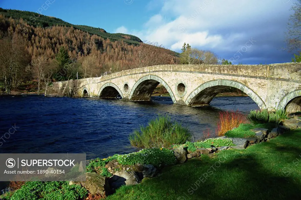 Bridges, Kenmore, Loch Tay, Scotland, United Kingdom, Europe
