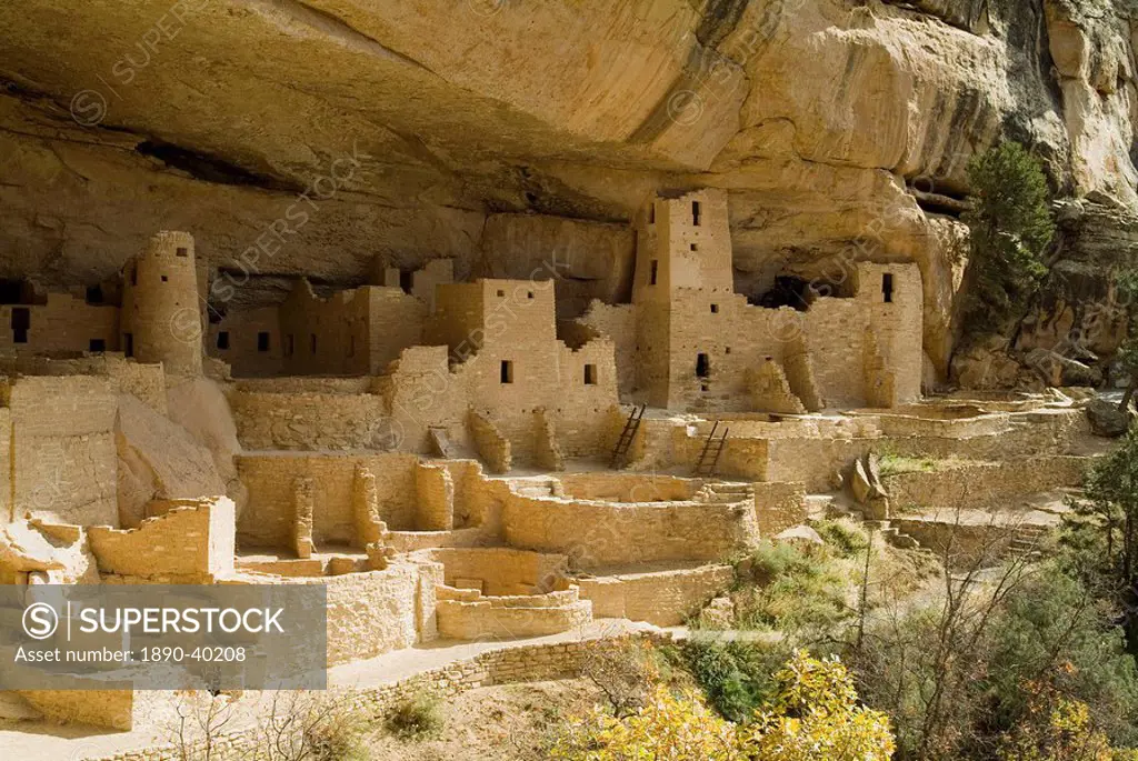 Cliff Palace, Mesa Verde National Park, UNESCO World Heritage Site, Colorado, United States of America, North America