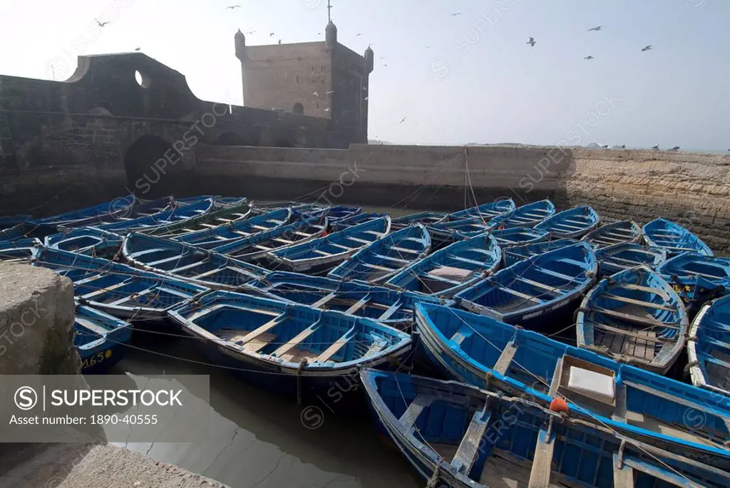 Essaouira harbour, Morocco, North Africa, Africa