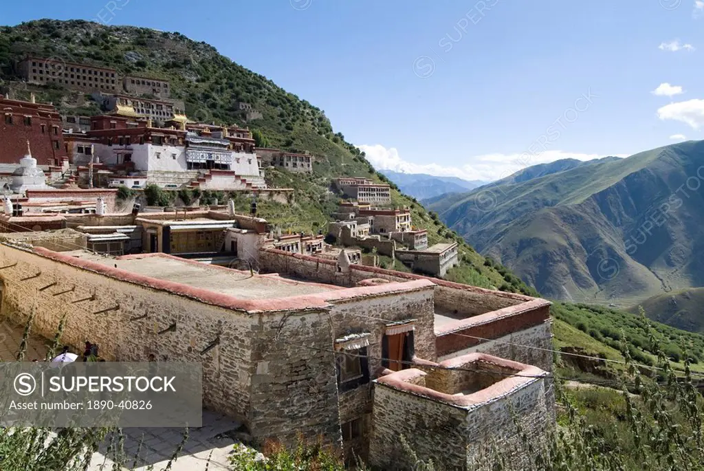 Ganden Monastery, near Lhasa, Tibet, China, Asia
