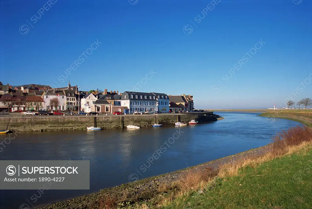 Somme estuary, St. Valery sur Somme, Picardie, France, Europe